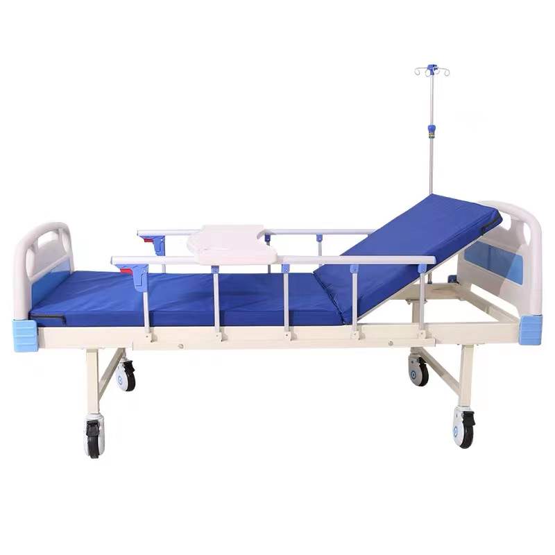 Lit simple fonction ABS mobile

Tête de lit ABS+garde-corps+dossier élévateur+matelas+support d'infusion+table à dîner
