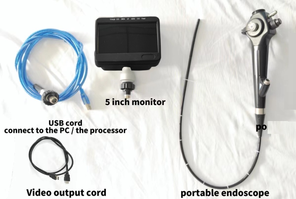 Broncoscopio de video portátil