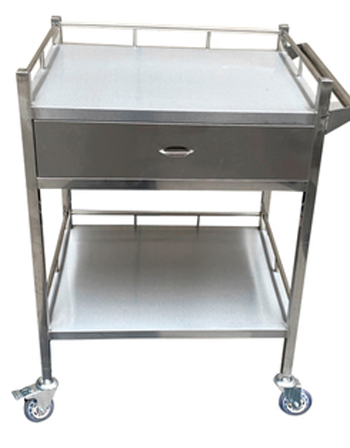 stainless steel  Send Medicine Trolley