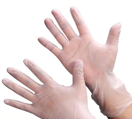 Rubber surgical gloves