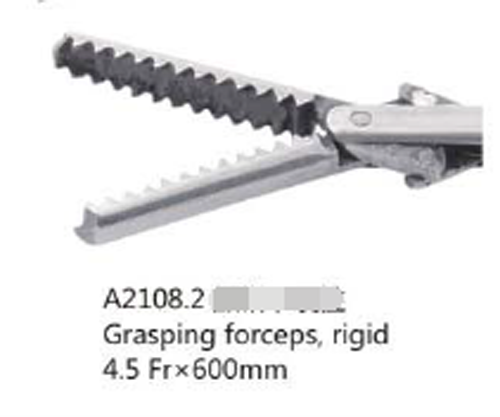 Grasping forceps, rigid