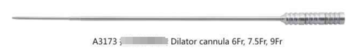 Dilator cannula