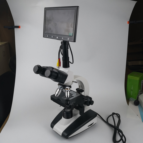 Biological Microscope With Screen