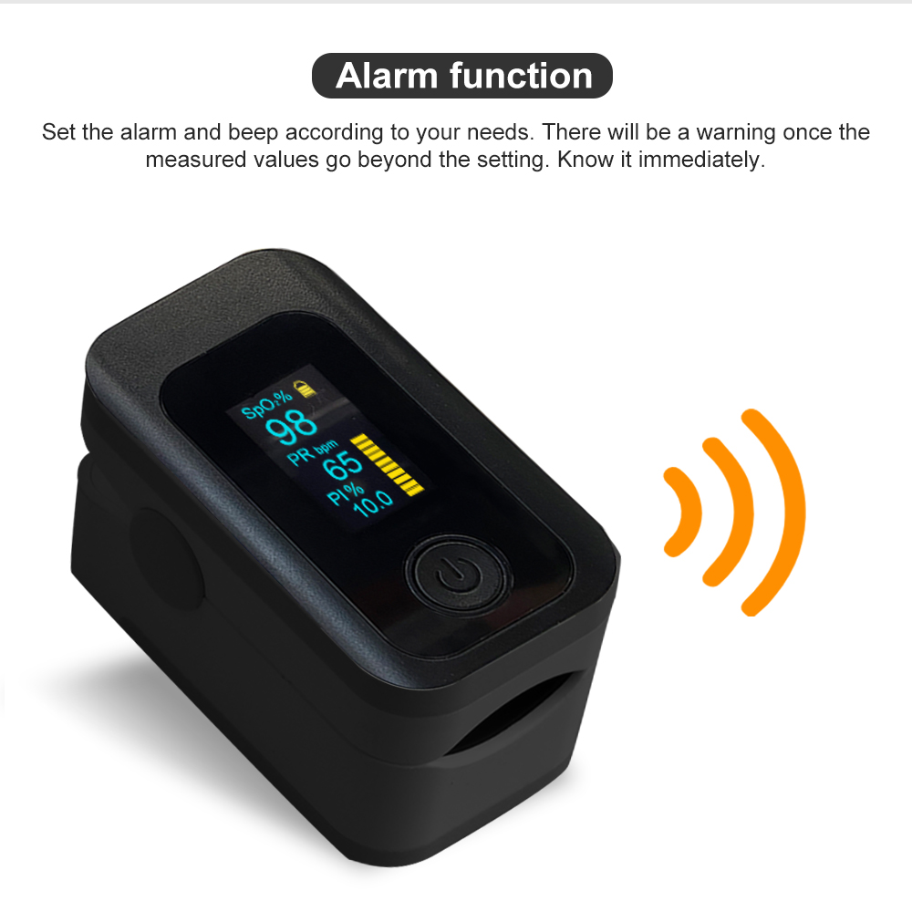 Finger pulse oximeter