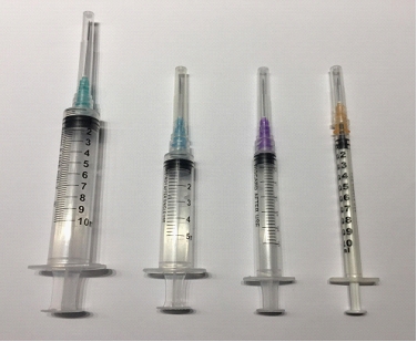 Disposable syringe with needle 20ml