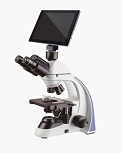 Microscope + display (12-inch touch screen)