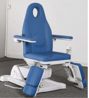 ABS split leg podiatry chair/podiatry bed