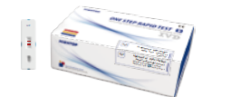 Cassette de test d'anticorps H.Pylori 4,0 mm, 25 tests/boîte
