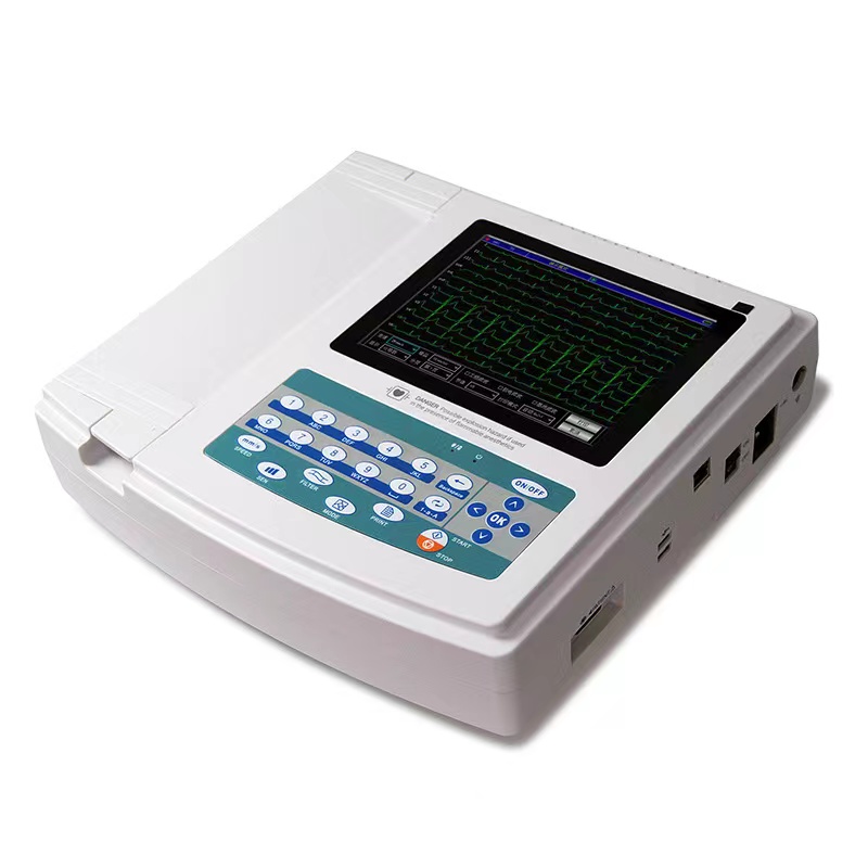 Digital 12 channel/lead EKG ECG Machine