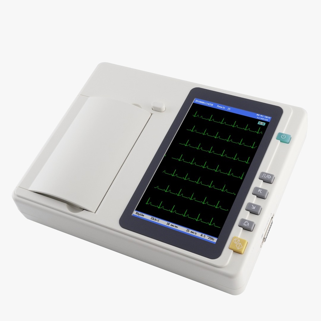 electrocardiógrafo de 3  canales