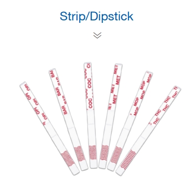 Bandelette de test rapide d'anti-coprs de Syphilis