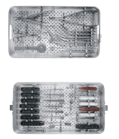 Osteotomy Instrument Kit, 28pcs 