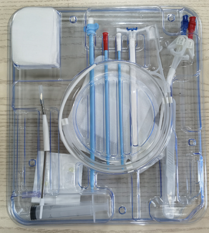 Long-term Hemodialysis Catheter Kit，Double Lumen 15Fr