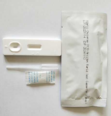 Vibrio Cholerae Test Rapid Test O139-At, 3.0mm Cassette, 25 Tests/Box