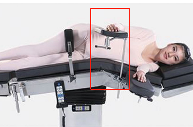 Electric operating table Upper limb dragging