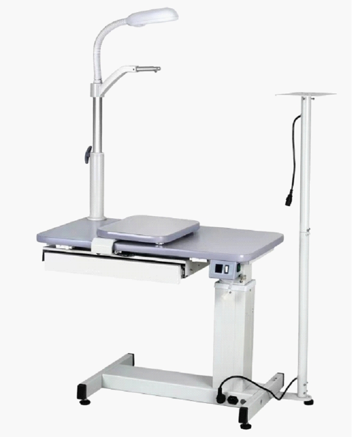 Electric optometry lift table