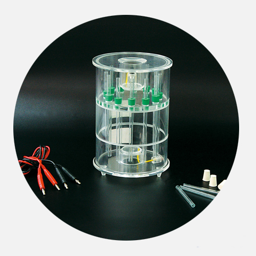 Tuyau gel electrophoresis System