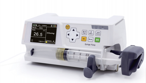 Single Channel Syringe Pump With Drug library Optional