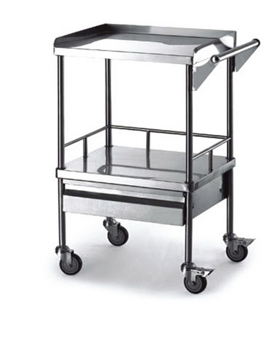 [CCF-F643] Stainless Steel Anesthesia Trolley