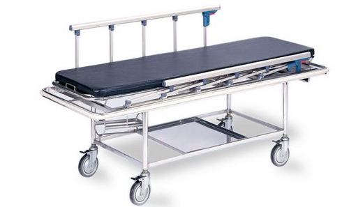 [CCF-F673d] Stainless Steel Patient Stretcher With Manual Crank