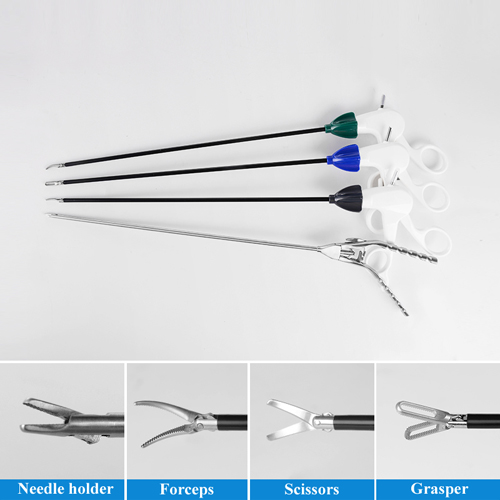 [CCL70] Training Instruments 4 pcs Set (Needle holder, forceps, gasping, Scissor)