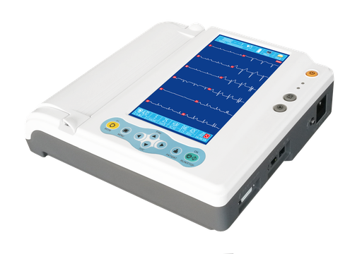 [CCE-5512G] 12 channels 12 leads color ECG EKG machine