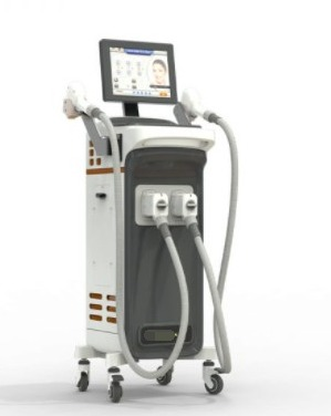 [CCB-808 pro] Double Handle Laser hair removal machine