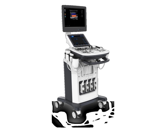 [CCBQ3] Sistema de ultrasonido Doppler a color totalmente digital con sonda convexa y lineal
