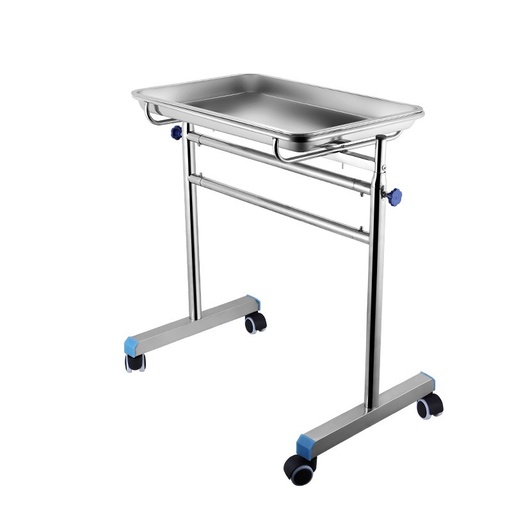 [CCZ-006] Mayo cart with tray 45*35cm, height adjustable 60-120cm