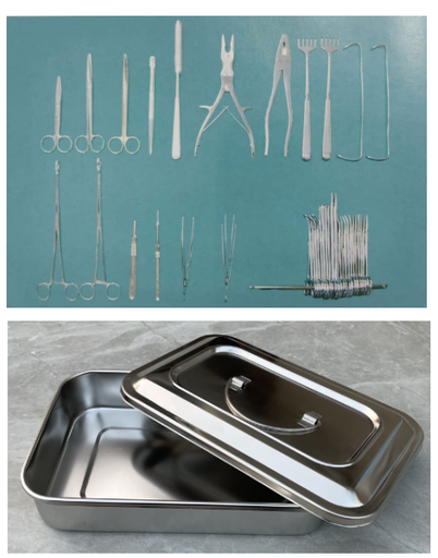 [CC23071701] Kit d'instruments de traumatologie de la main, 41 pièces