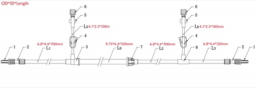 [CCMBL2-1] Substitution fluid line