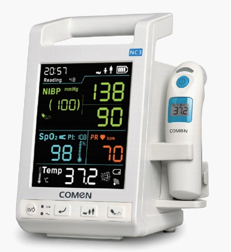 [CCMNC3] Vital Signs Monitor with Nellcor SPO2, NIBP, PR