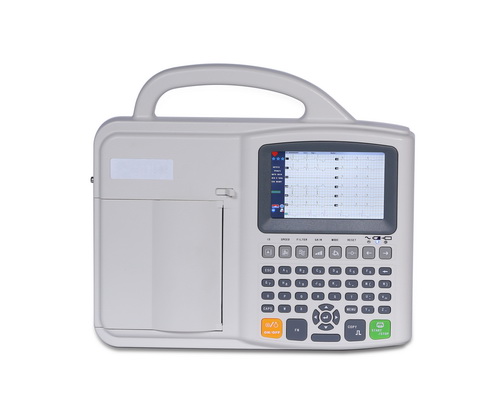 [CCE-8160] 6 channels 12 leads color TFT LCD Screen ECG EKG monitor Machine